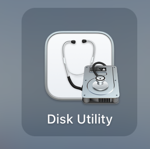 Disk Utility in Launcher